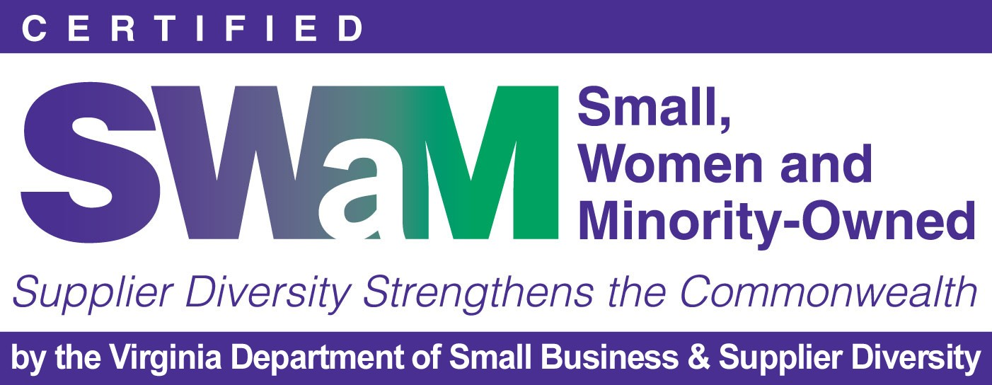 SWaM certified Small, Women and Minority-Owned business, Virginia Department of Small Business and Supplier Diversity